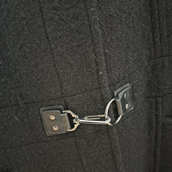 Winter coat with snap closer, faux fur hood - Picture 3 of 5